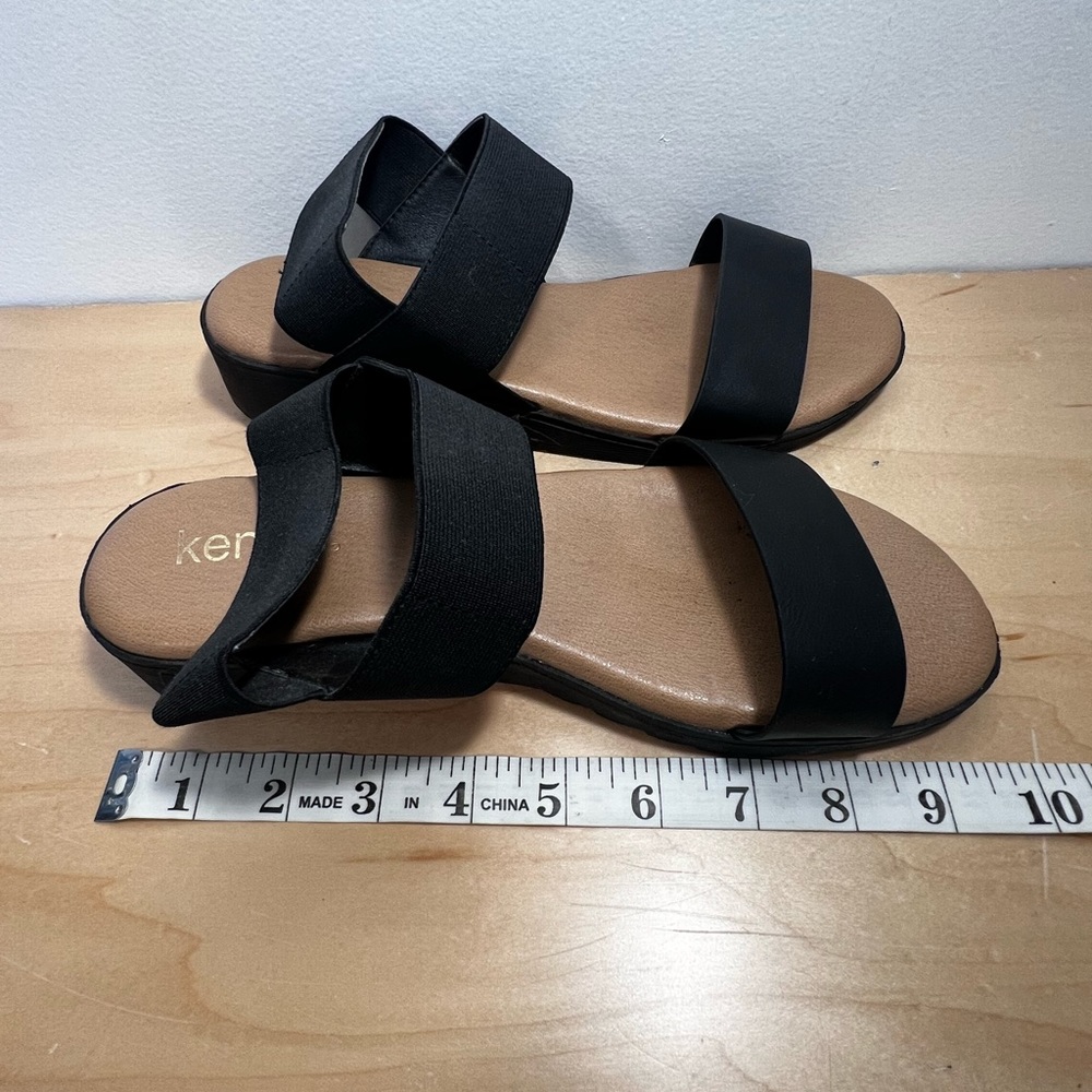 Kenzie Everlee Low Wedge Heel Sandals 8.5 - Picture 5 of 5